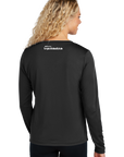 TVR Pickleball Club - Ladies Long Sleeve Performance V-Neck Tee