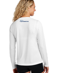 TVR Pickleball Club - Ladies Long Sleeve Performance V-Neck Tee